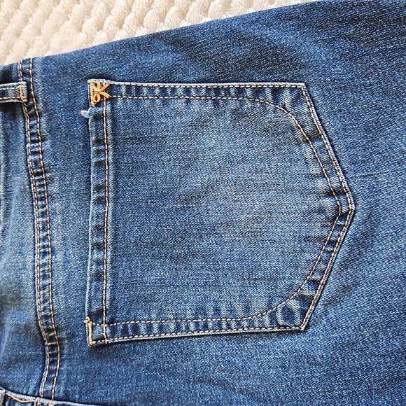 NANETTE LEPORE WOMENS WASHED BLUE DISTRESSED JEANS SIZE 8 NEW WITH TAGS - Picture 12 of 15